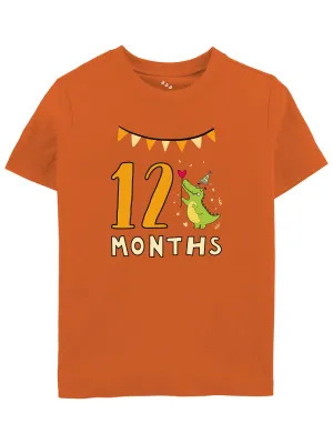 12 Months/1 Years Birthday - Tee