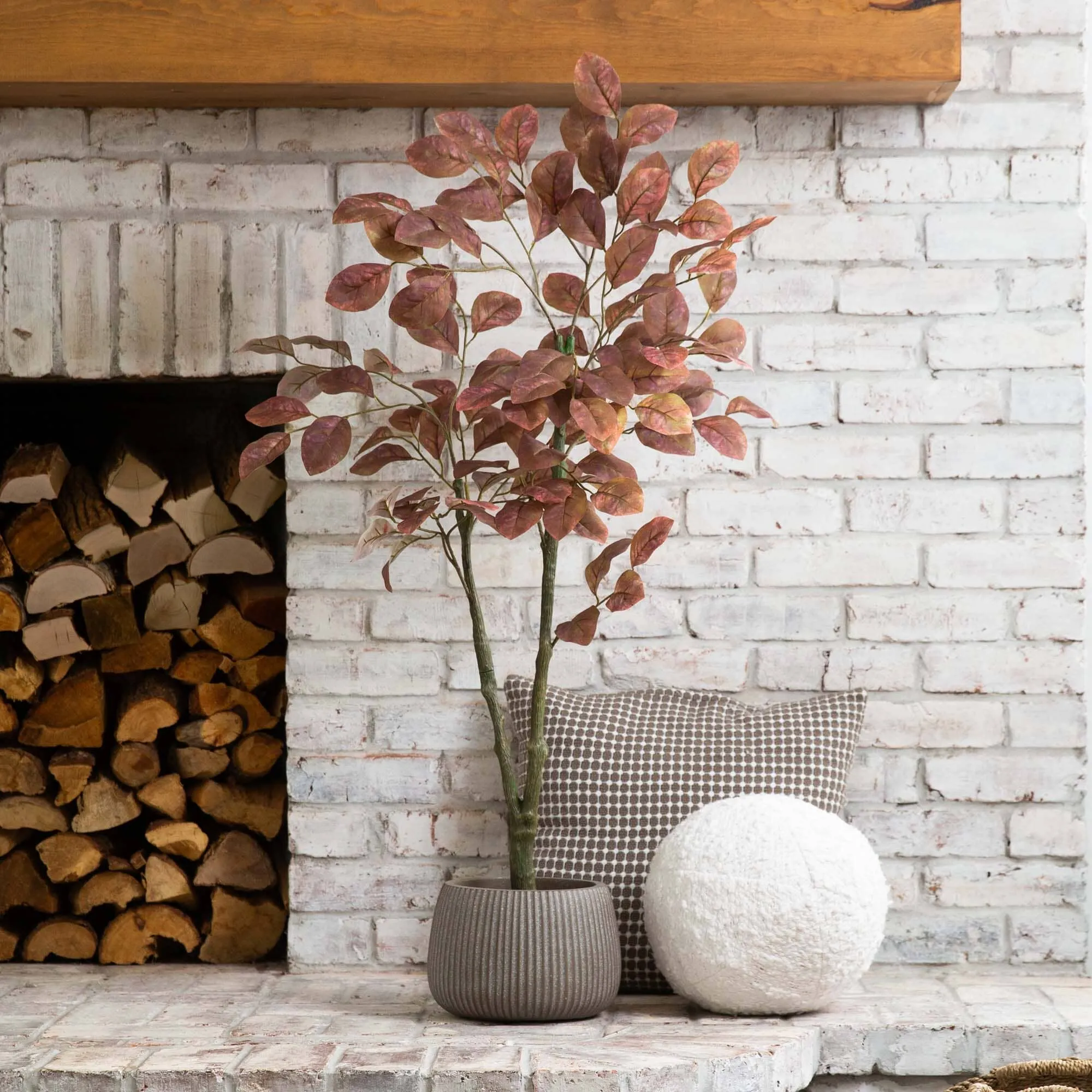 3.5’ Autumn Dogwood Artificial Fall Tree