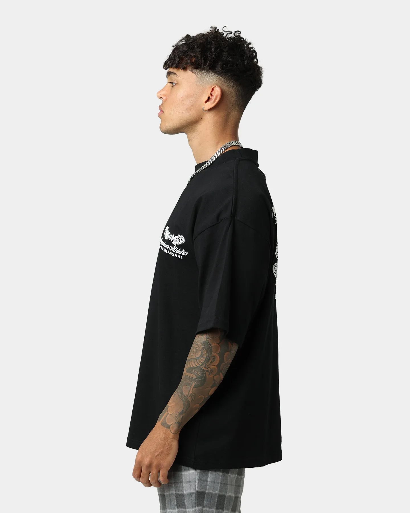 404 Premium Athletics Vintage T-Shirt Black