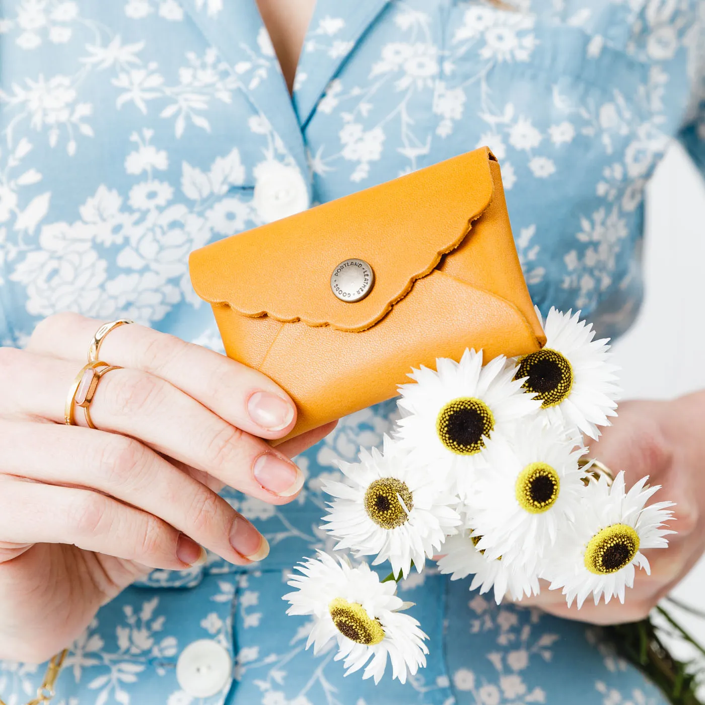 'Almost Perfect' Mini Daisy Wallet