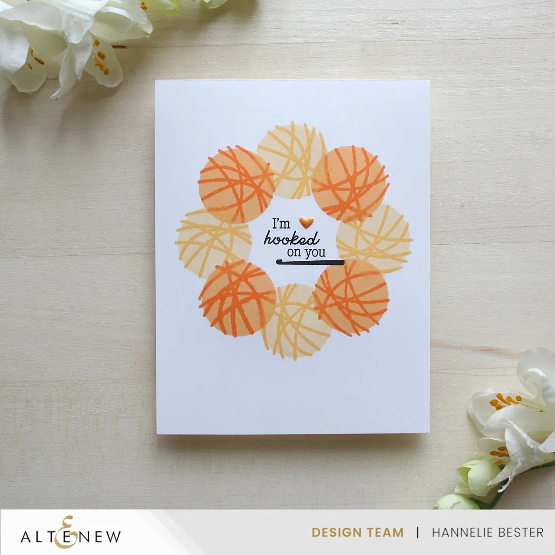 Altenew Warm & Cozy Fresh Dye Ink Pad - Orange Cream