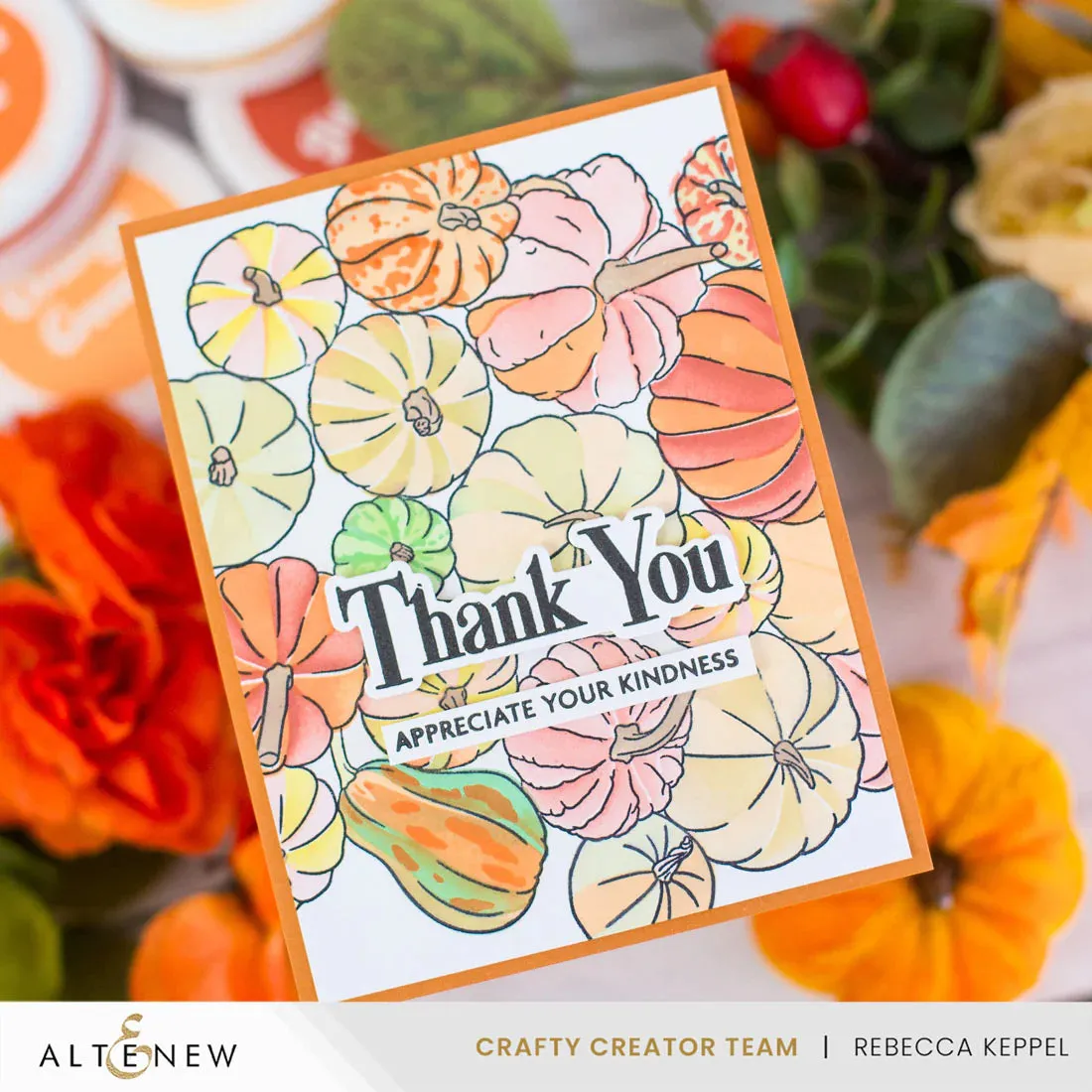 Altenew Warm & Cozy Fresh Dye Ink Pad - Orange Cream