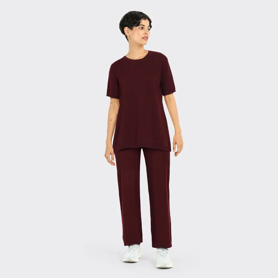 At-Ease Cotton Knit Top