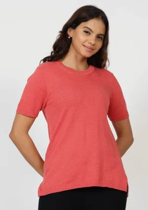 At-Ease Cotton Knit Top