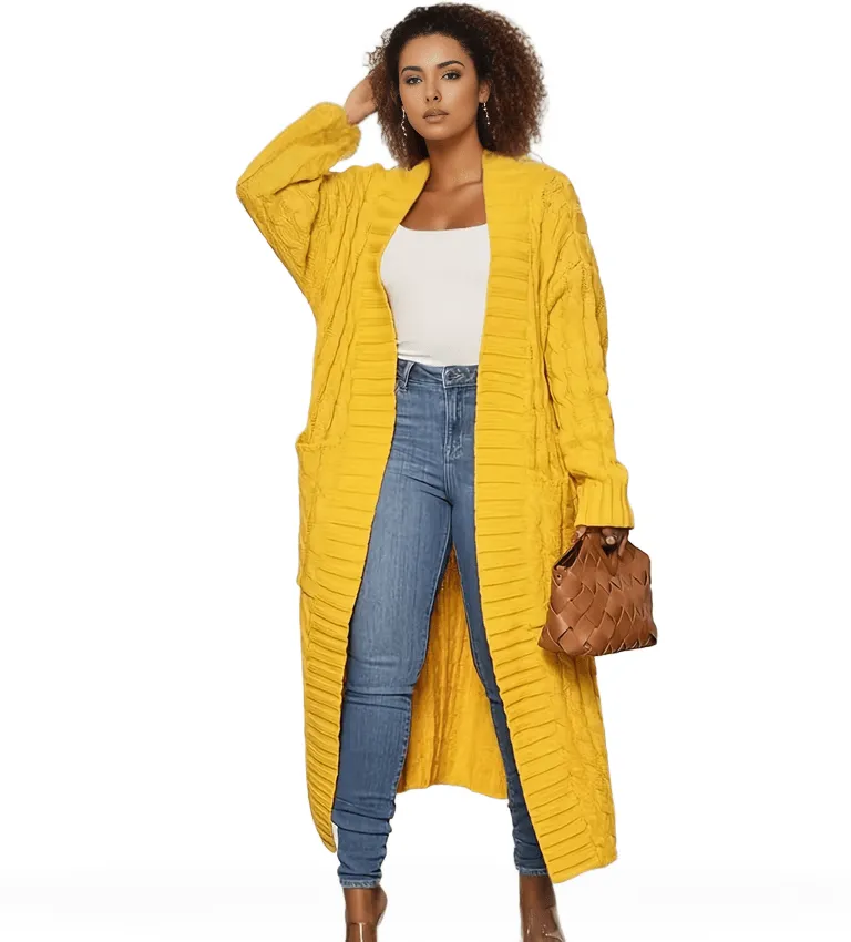 Autumn Cardigan Plus Size