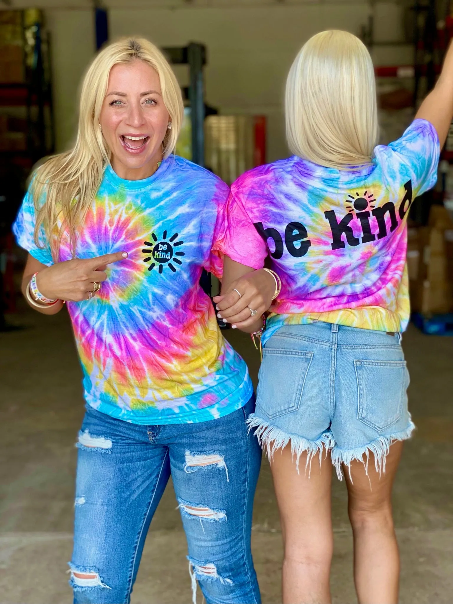 Be Kind Black Sunshine Tee