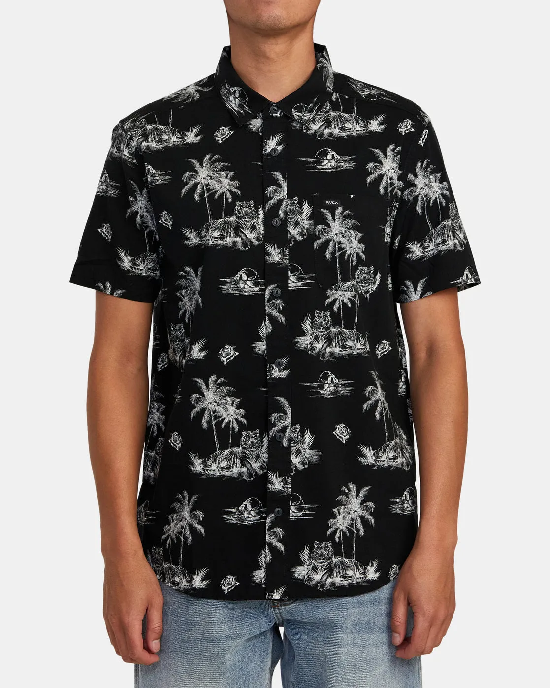 Benjamin Jeanjean Prowler Short Sleeve Shirt - Black