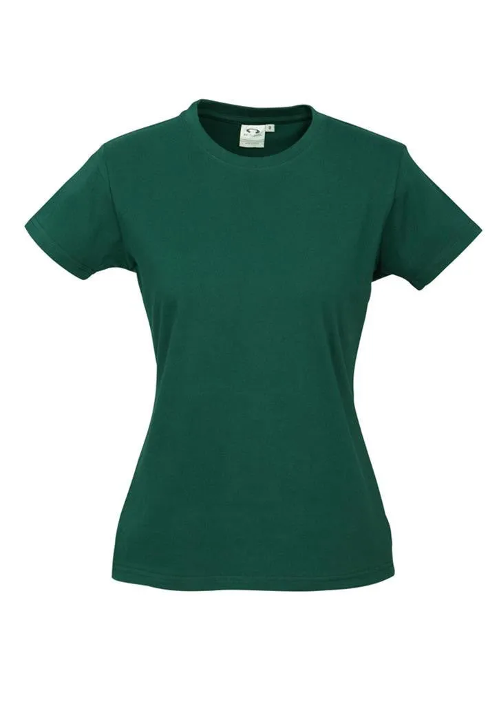 Biz Collection Womens Ice Short Sleeve Tee 1st ( 10 Colour ) (T10022)