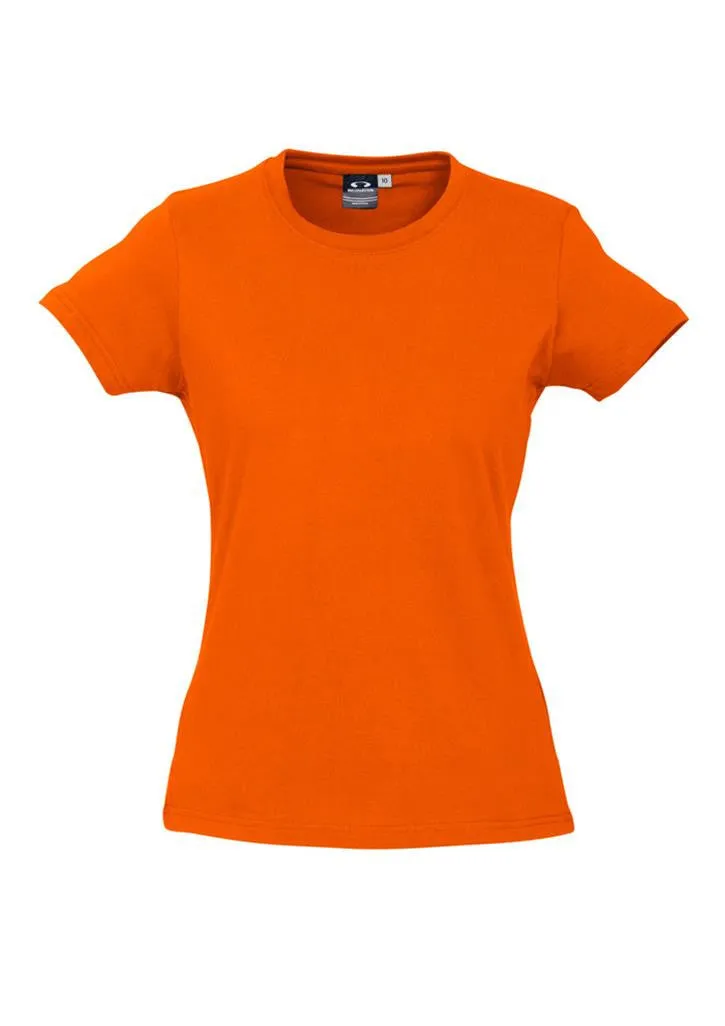 Biz Collection Womens Ice Short Sleeve Tee 3rd  (3 Colour) (T10022)