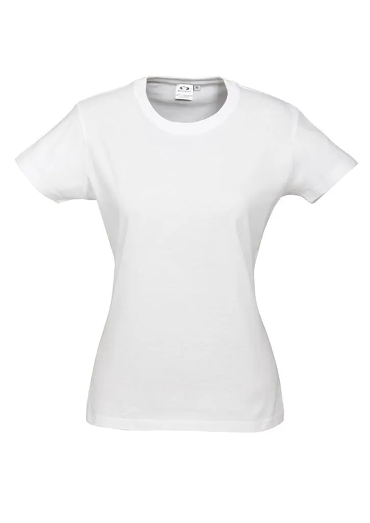 Biz Collection Womens Ice Short Sleeve Tee 3rd  (3 Colour) (T10022)