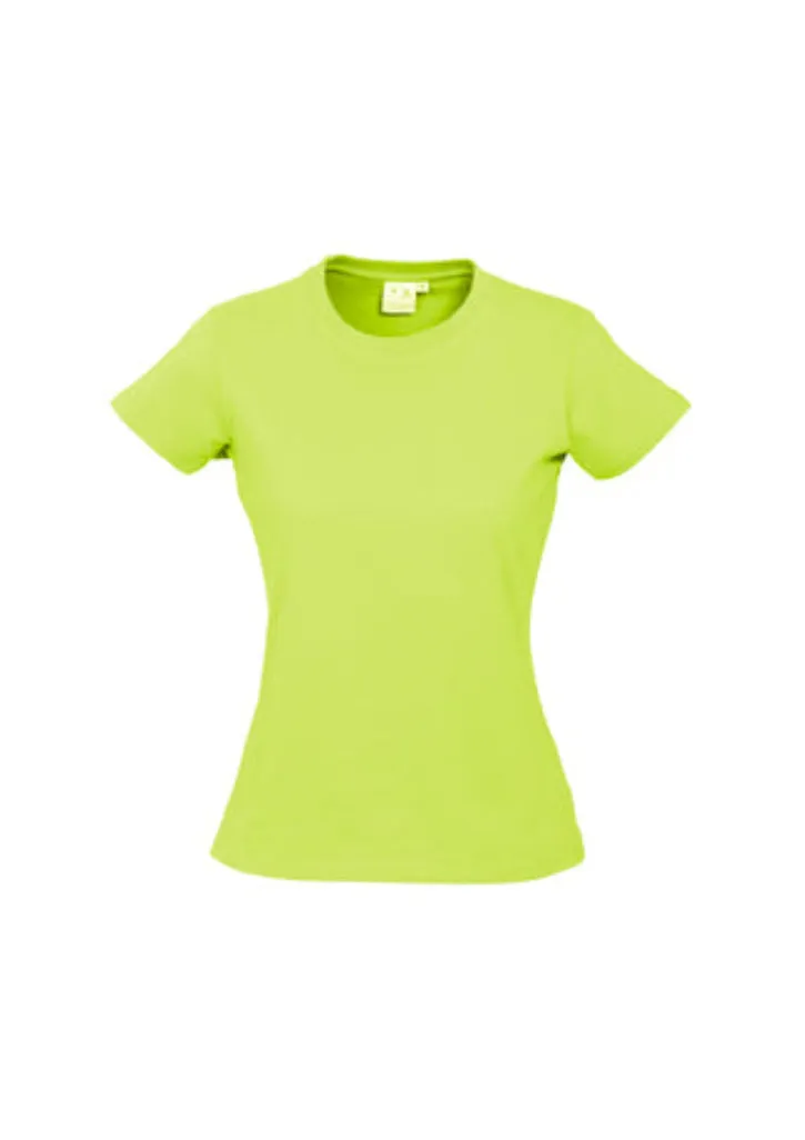 Biz Collection Womens Ice Short Sleeve Tee 3rd  (3 Colour) (T10022)