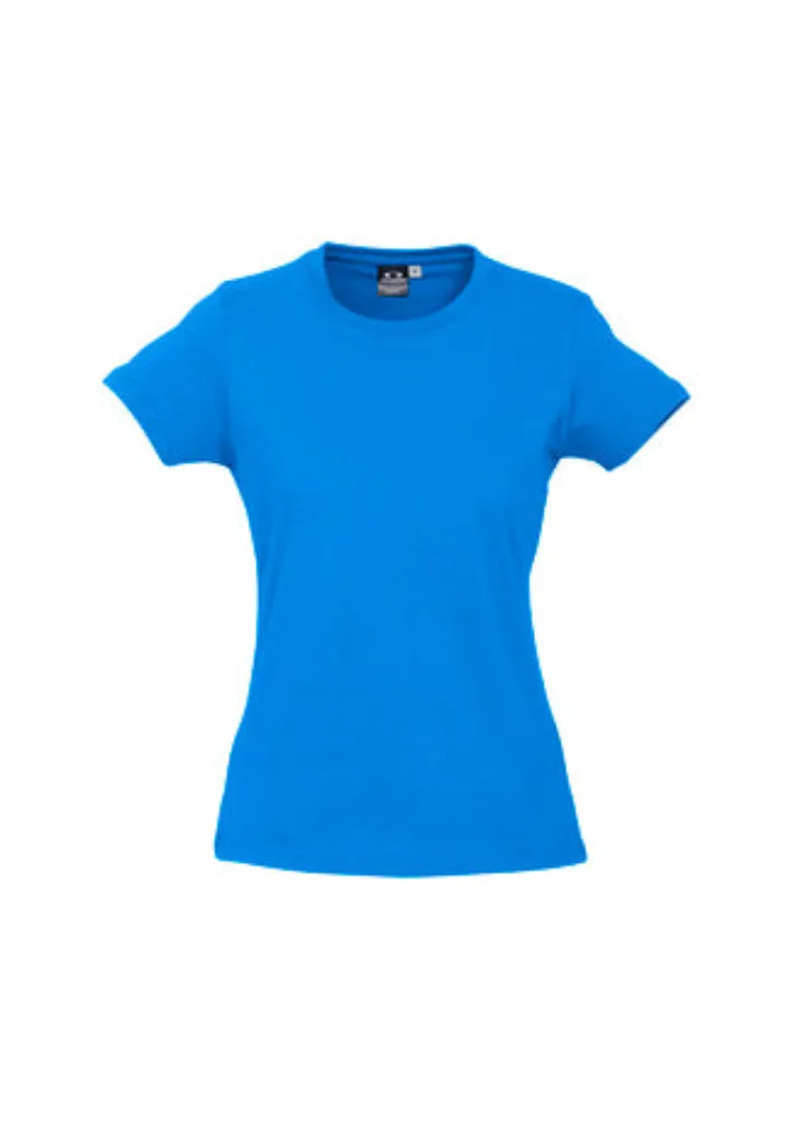 Biz Collection Womens Ice Short Sleeve Tee 3rd  (3 Colour) (T10022)