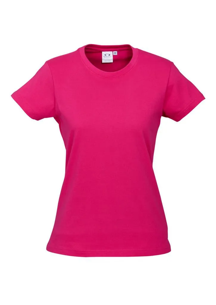 Biz Collection Womens Ice Short Sleeve Tee (T10022)-Clearance