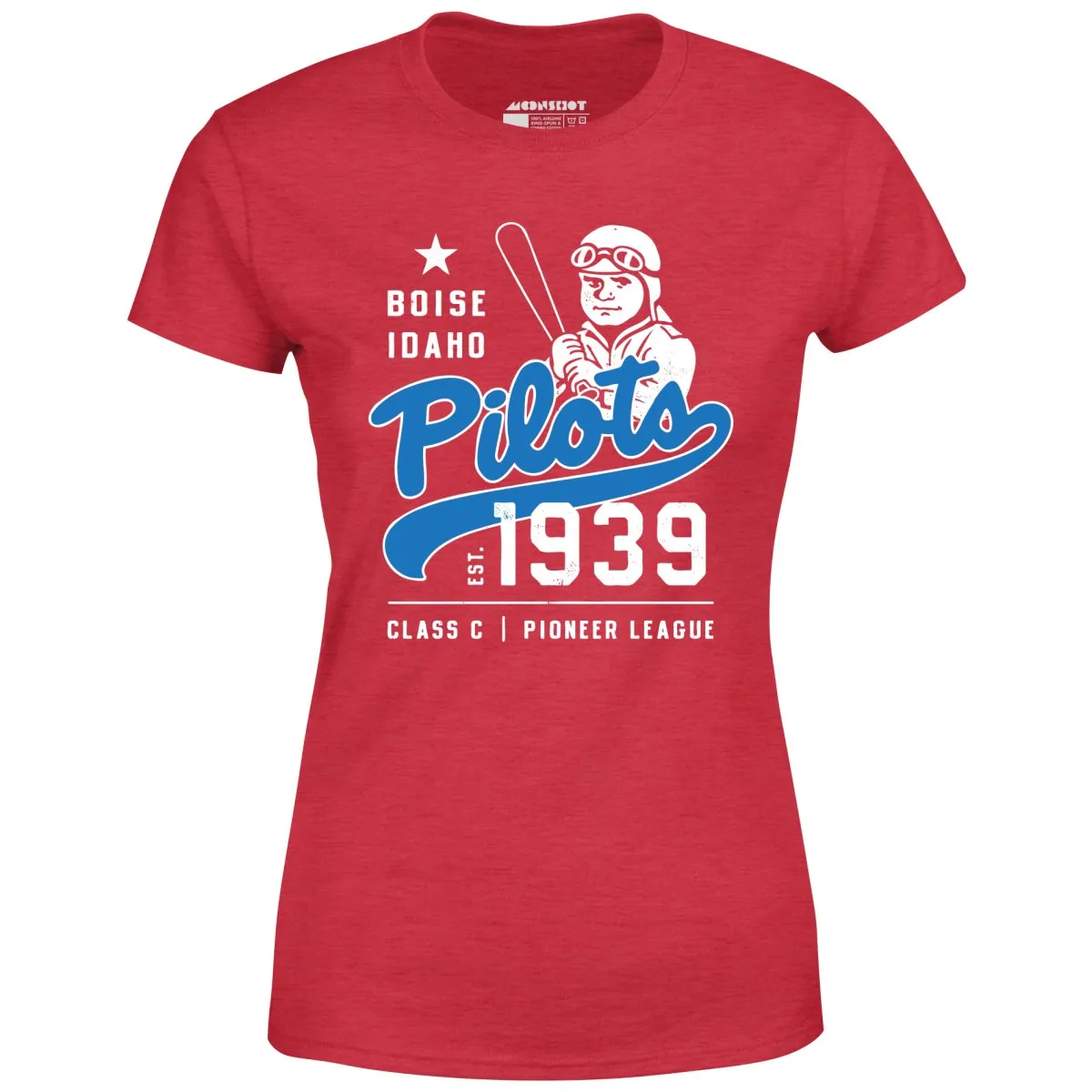 Boise Pilots - Idaho - Vintage Defunct Baseball Teams - Women's T-Shirt