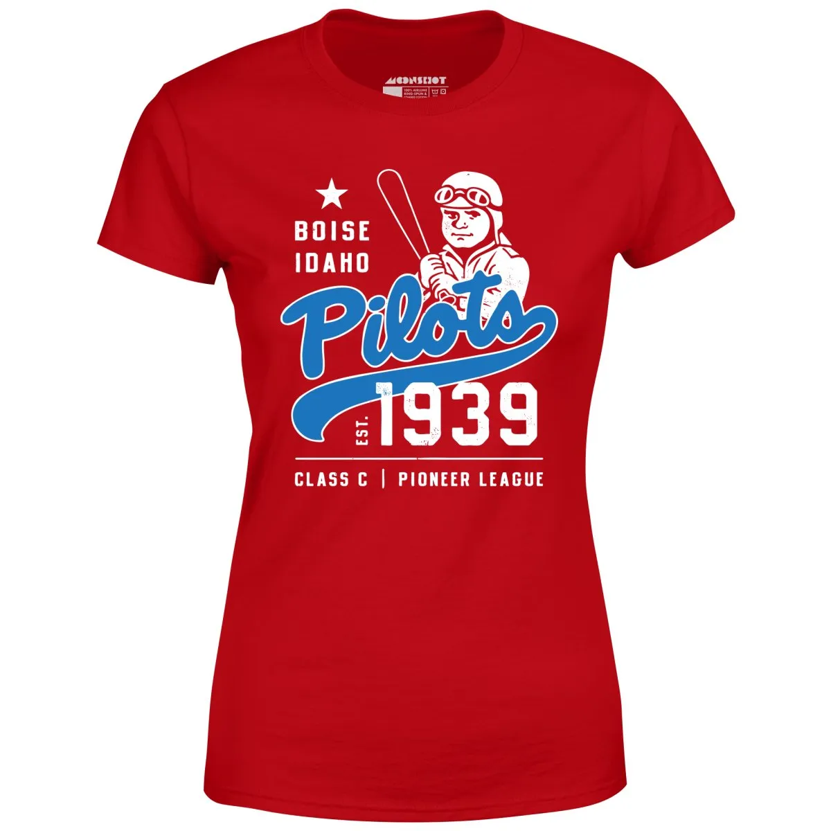 Boise Pilots - Idaho - Vintage Defunct Baseball Teams - Women's T-Shirt