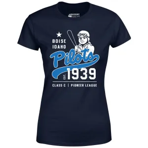 Boise Pilots - Idaho - Vintage Defunct Baseball Teams - Women's T-Shirt