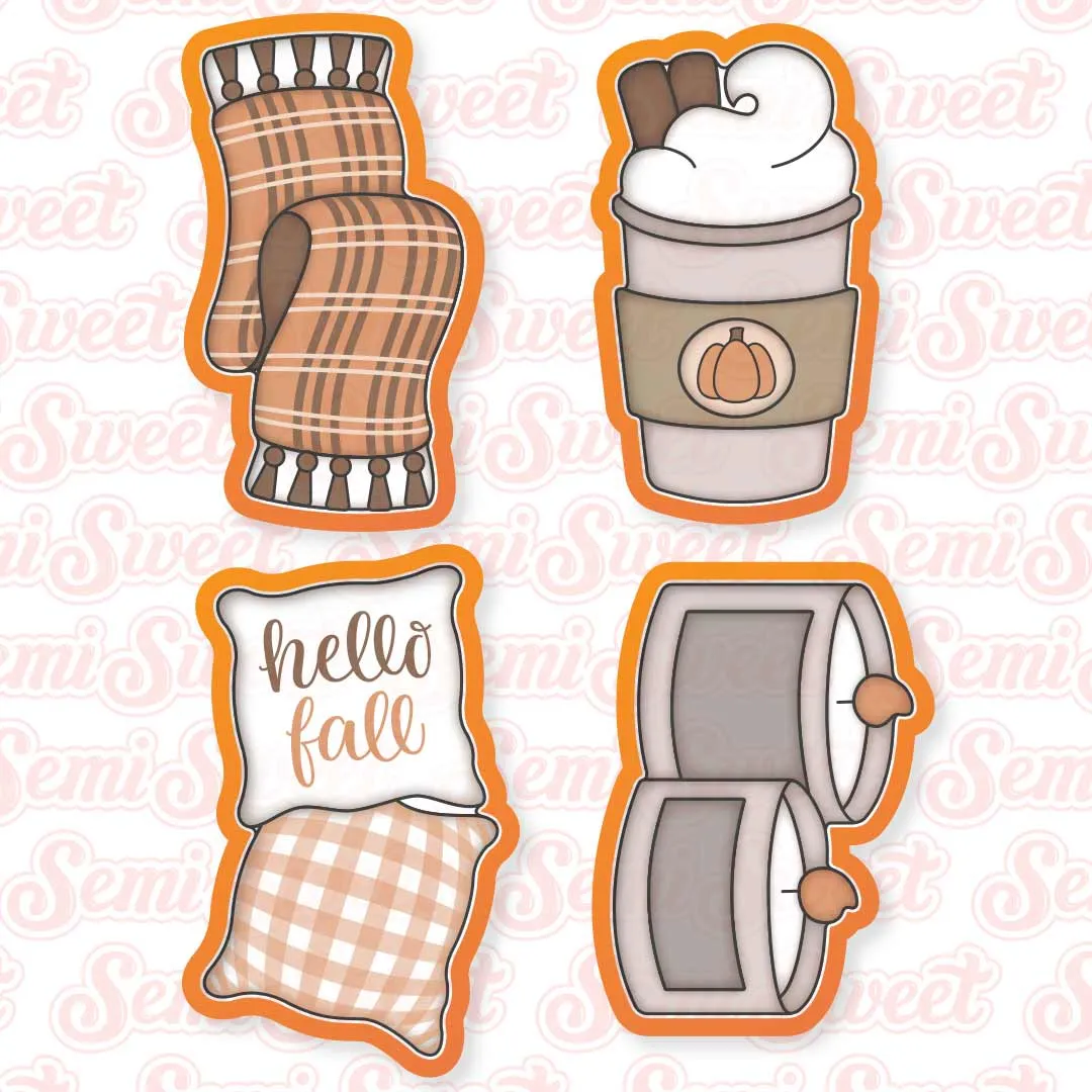 Cozy Fall Cookie Cutter Set