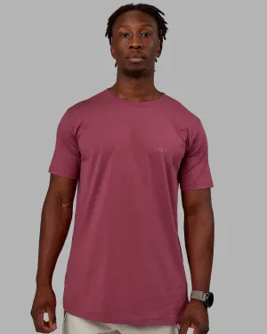 Deluxe PimaFLX Tee - Dry Rose