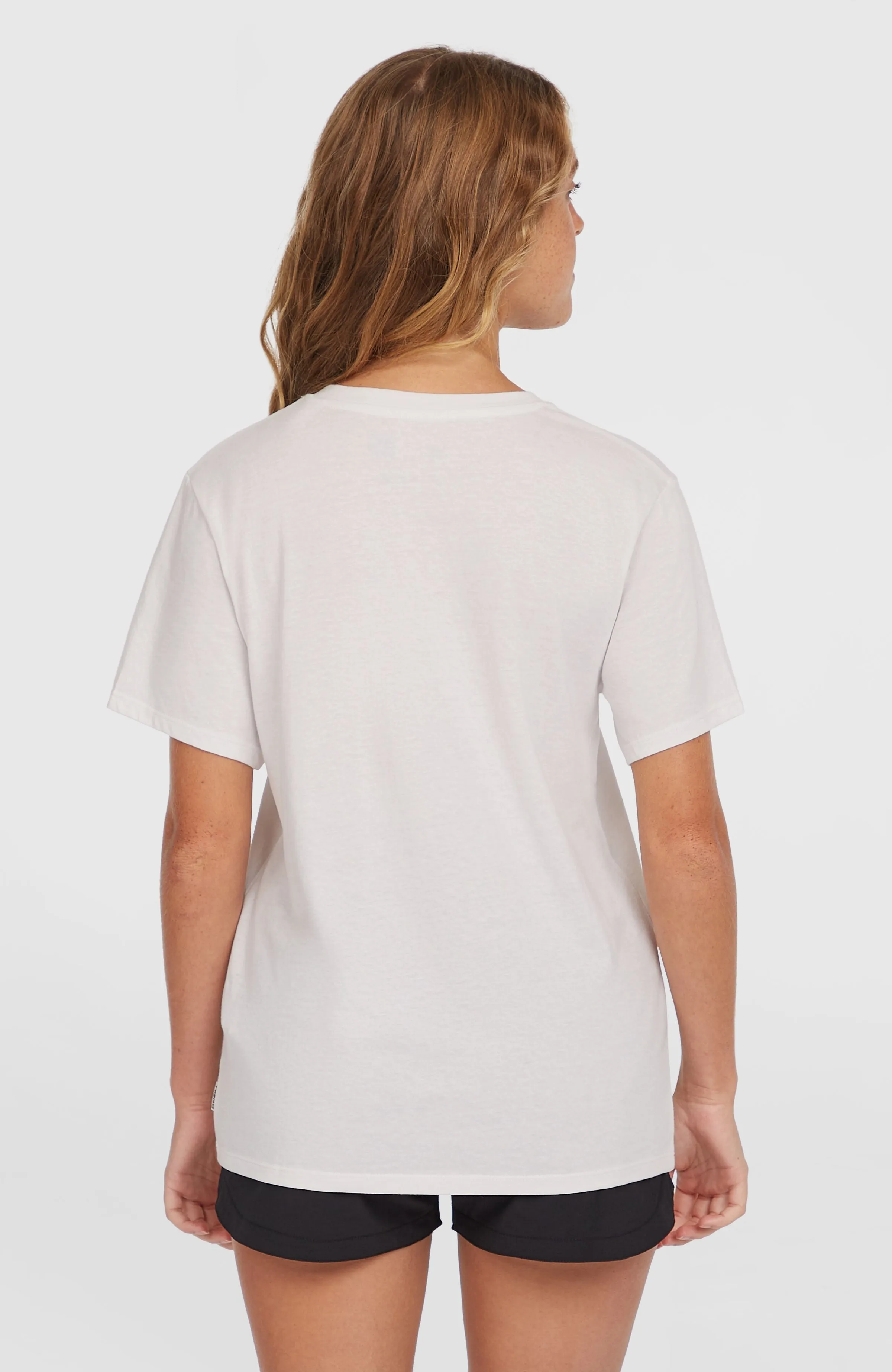 Essentials V-Neck T-Shirt | Snow White