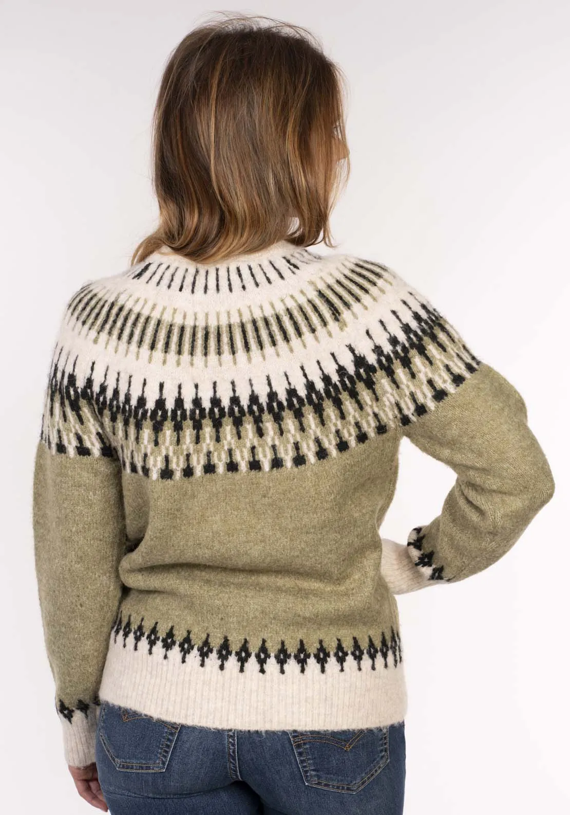 Fairisle Sweater - Green