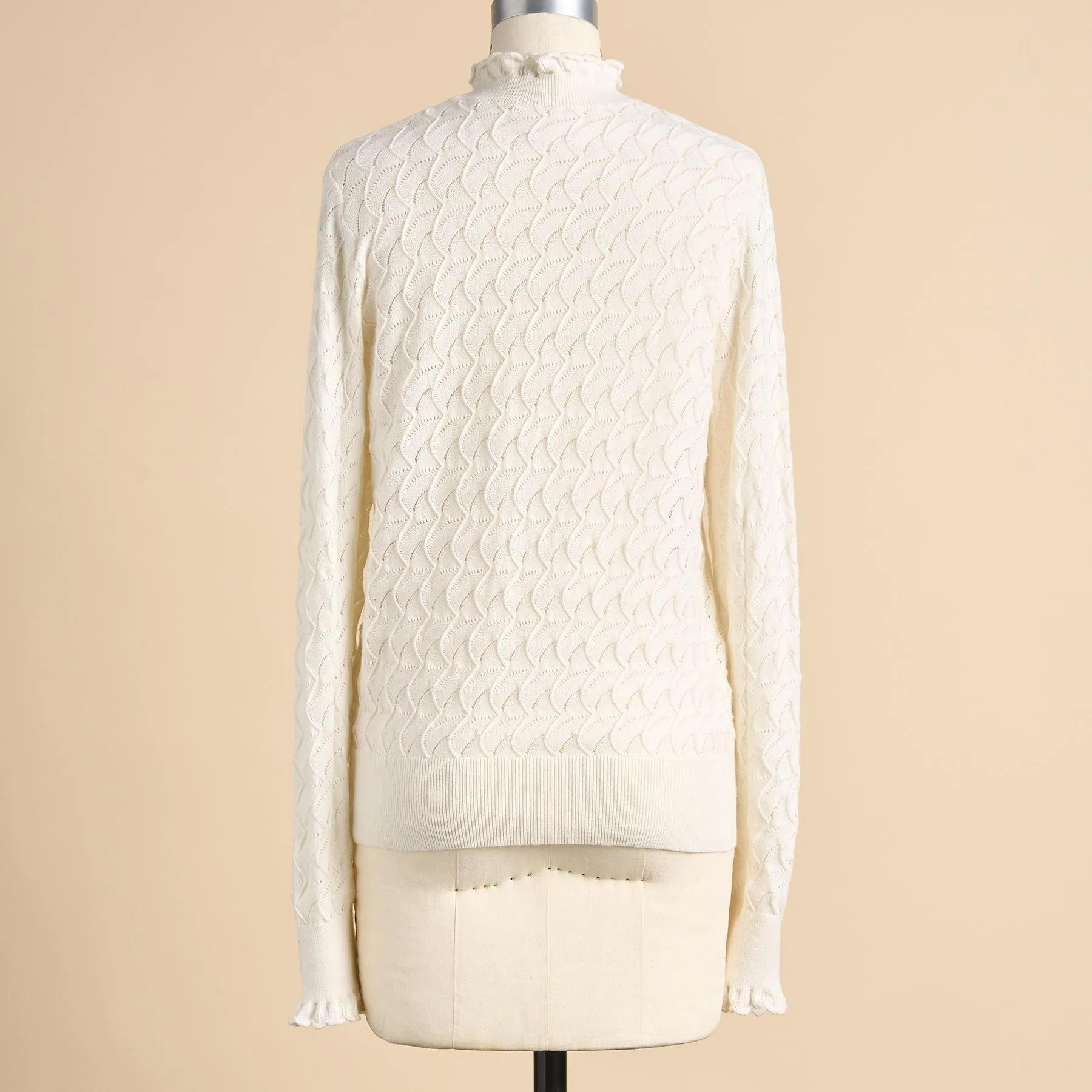 Frances Ruffle Turtleneck, Petite