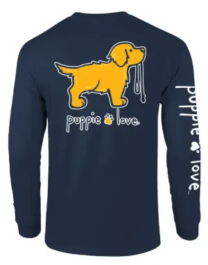 GOLDEN RETRIEVER PUP, ADULT LS (PRINTED TO ORDER)