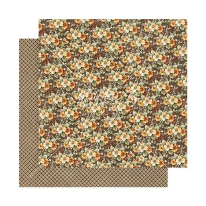 Graphic 45 Autumn Greetings Double-Sided Cardstock 12"x 12" - Cozy Up!