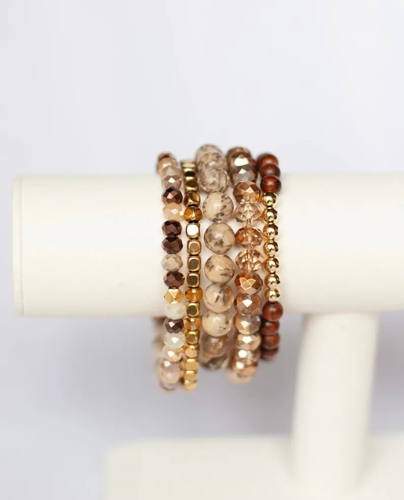 Hot Cocoa Bracelet Stack