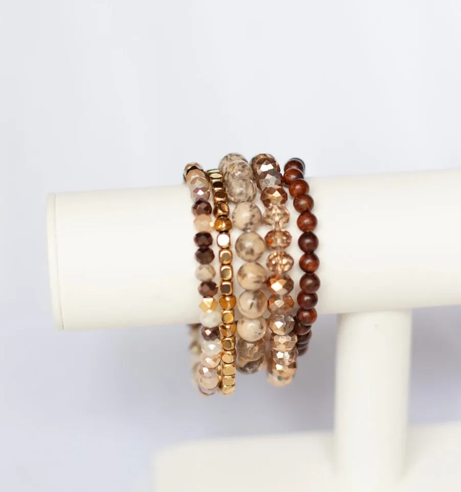 Hot Cocoa Bracelet Stack