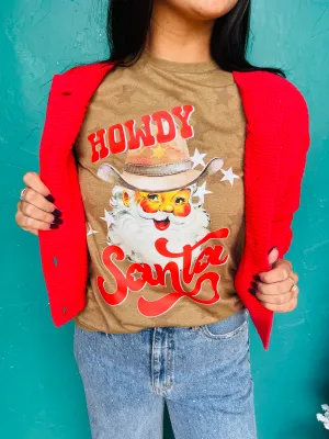 Howdy Santa Tee