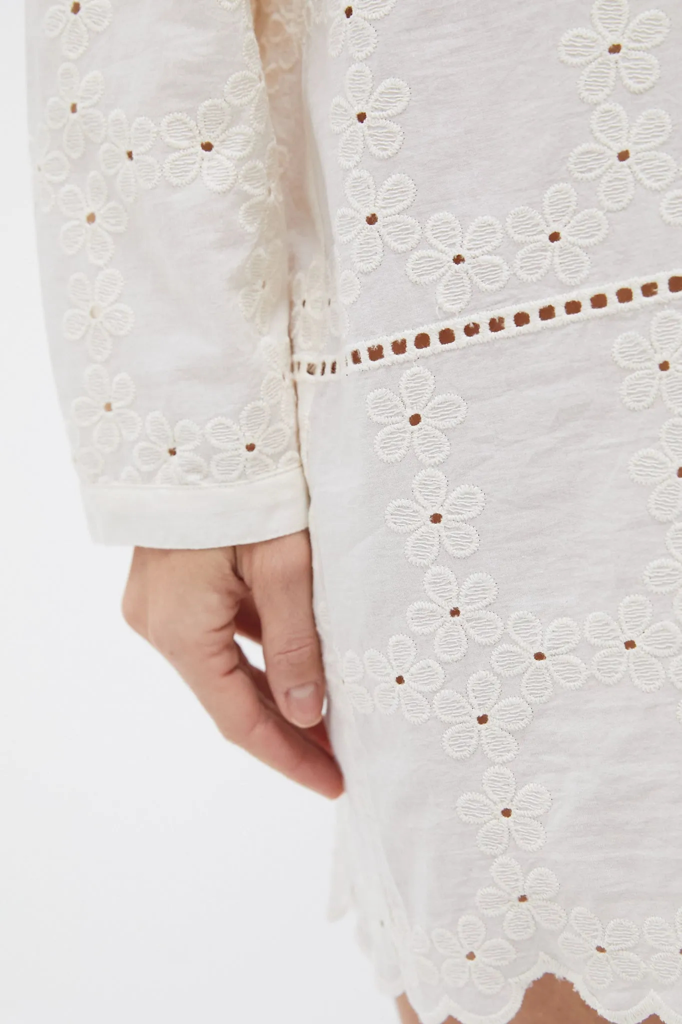 Ivory Eyelet Penny Dress