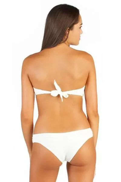 IVORY Palermo Ruffle Bandeau Top