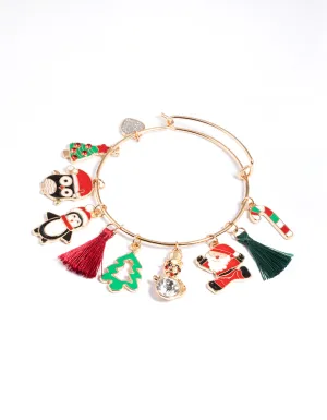 Kids Gold Make Your Own Christmas Bracelet