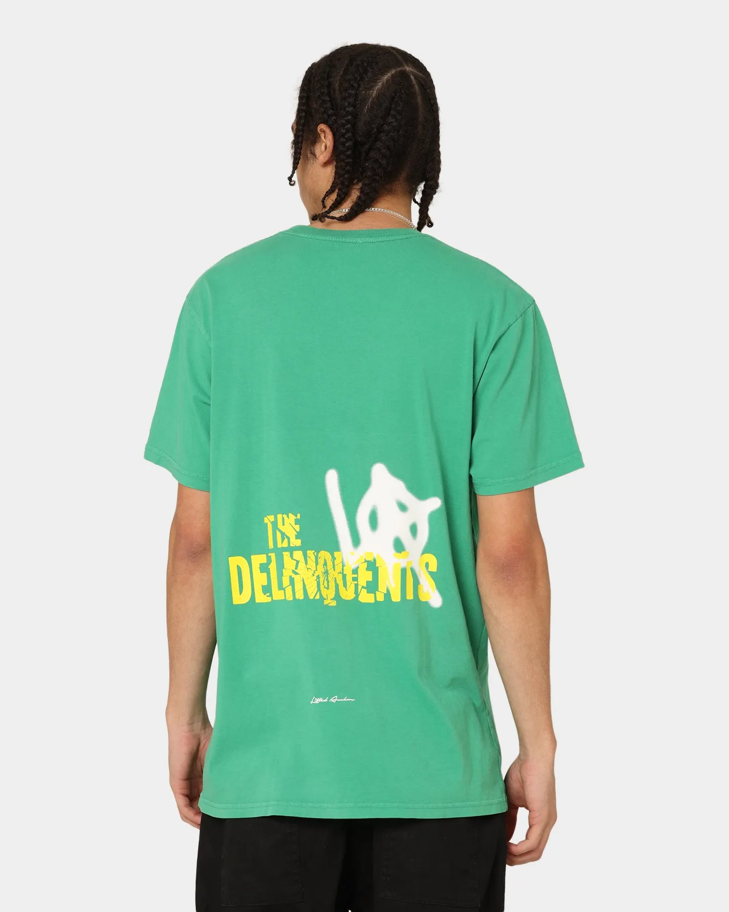 Lifted Anchors Delinquents T-Shirt Green