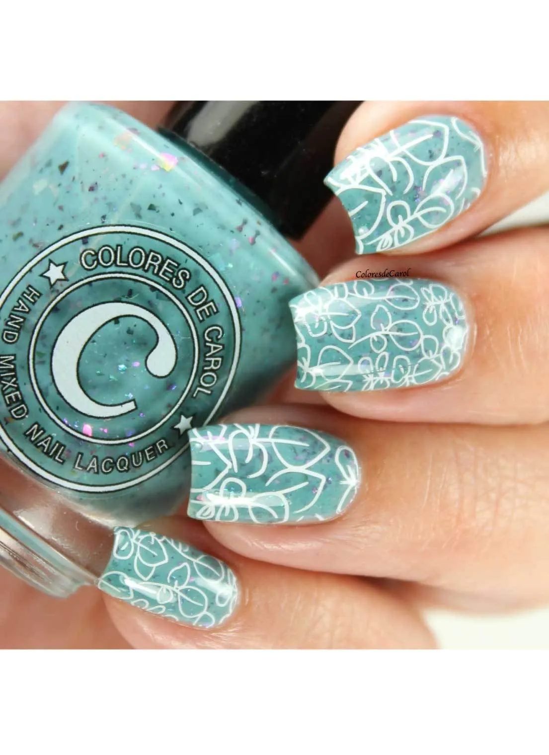 Lovely Leaves 5 - Uber Chic Stamping Plate