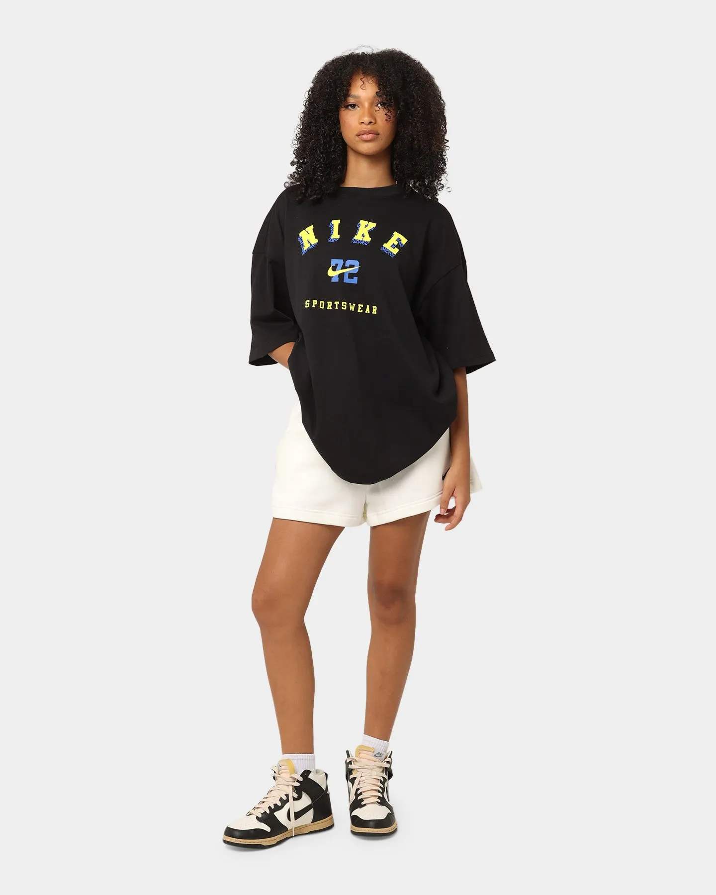 Nike Women's Nike Sportswear Oversized Graphic T-Shirt Black