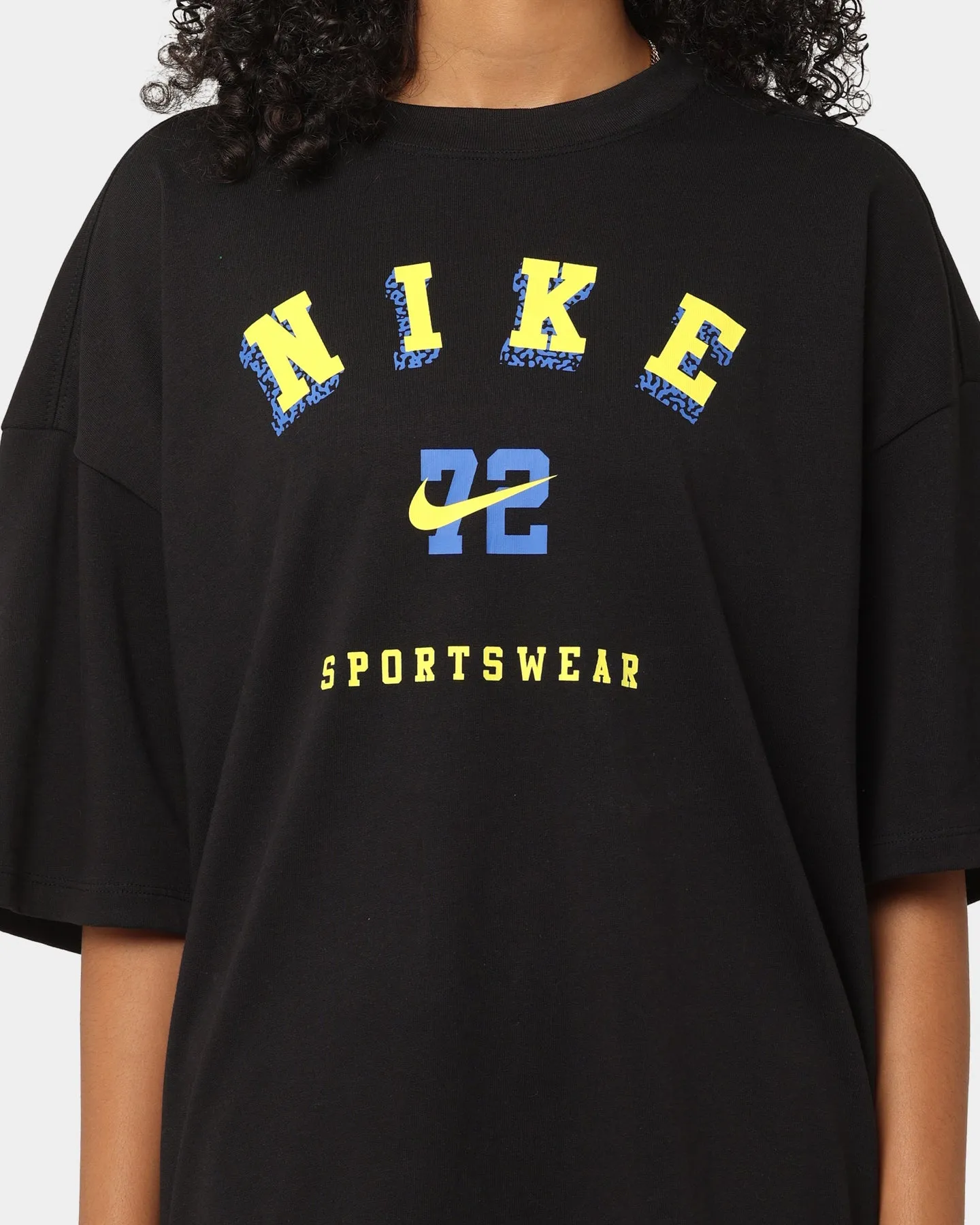 Nike Women's Nike Sportswear Oversized Graphic T-Shirt Black