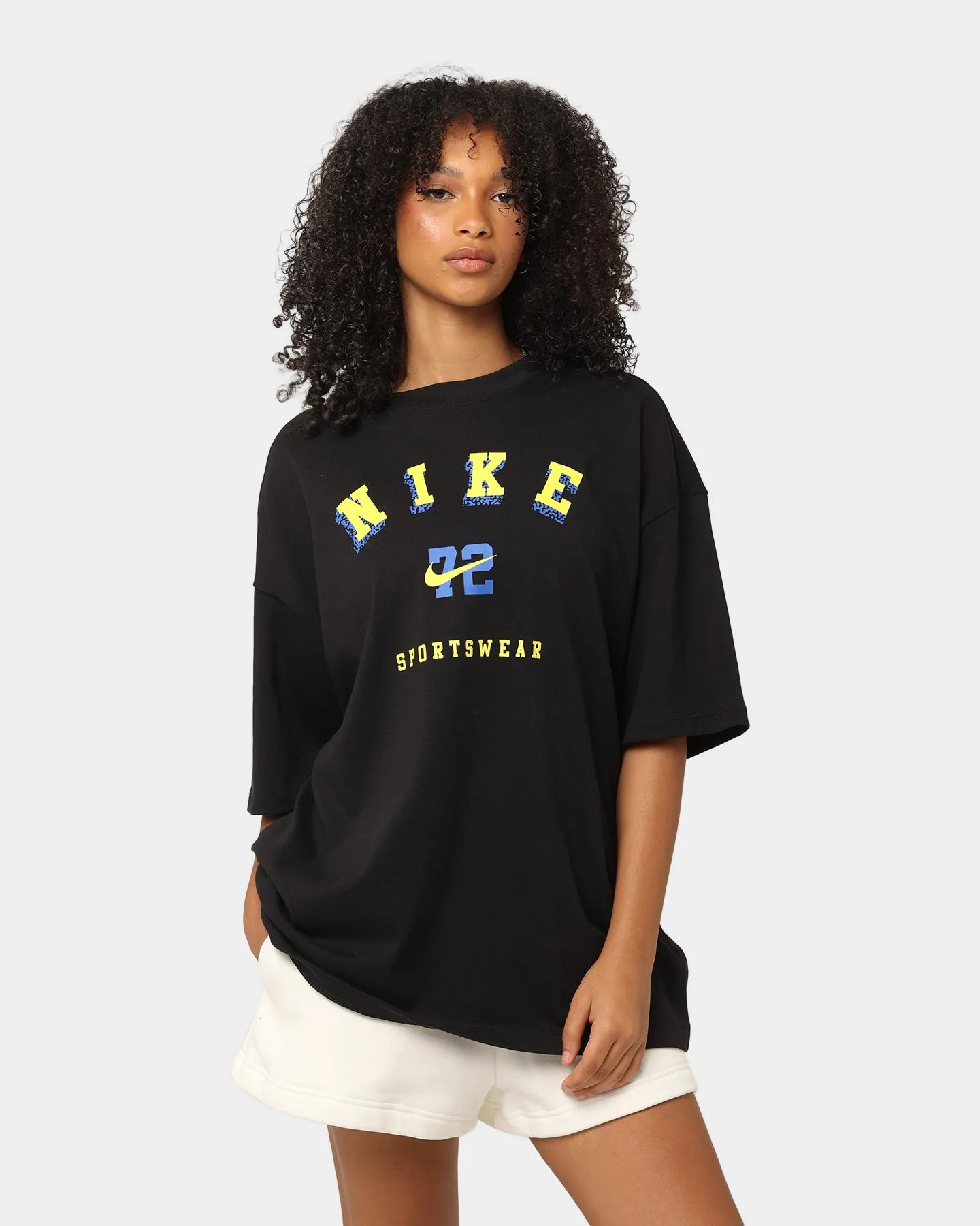 Nike Women's Nike Sportswear Oversized Graphic T-Shirt Black