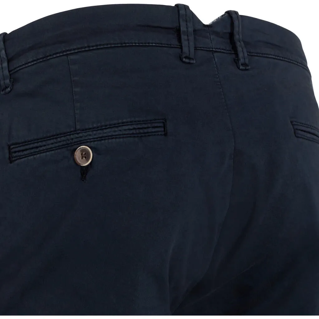 Pio Cotton Stretch Chino - NAV Navy