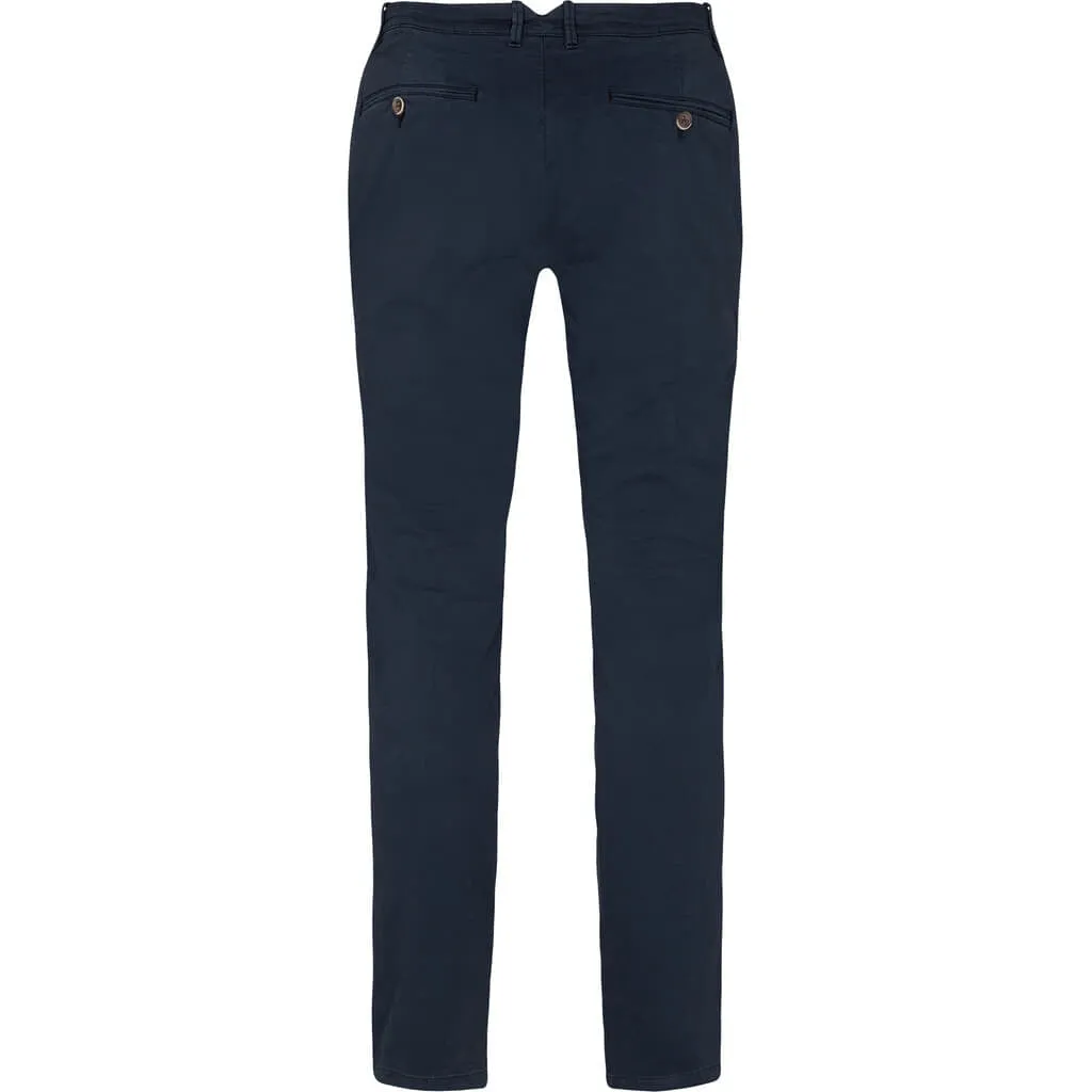 Pio Cotton Stretch Chino - NAV Navy