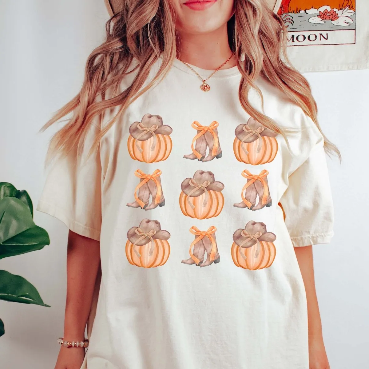 Pumpkin Country Collage Comfort Color Wholesale Tee - Popular