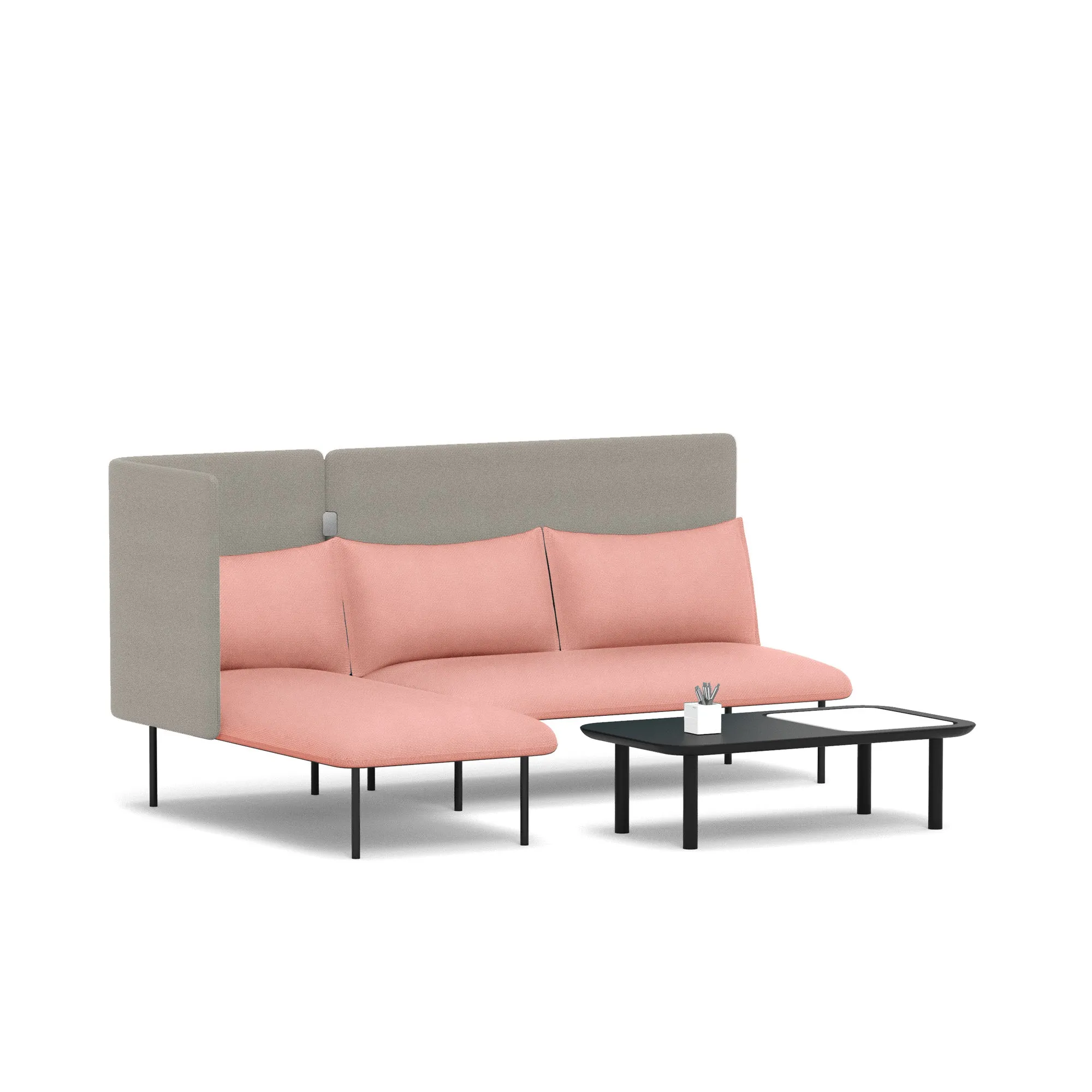 QT Adaptable Lounge Sofa   Left Chaise