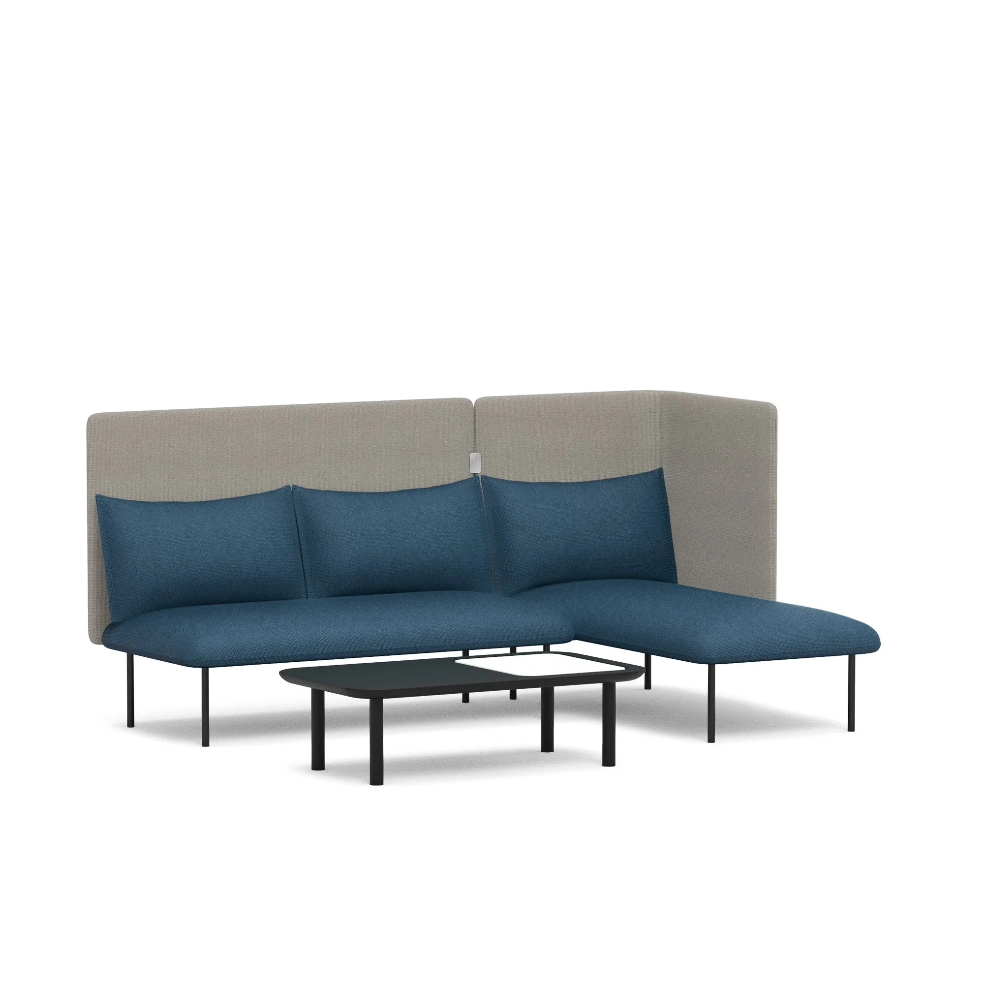 QT Adaptable Lounge Sofa   Right Chaise