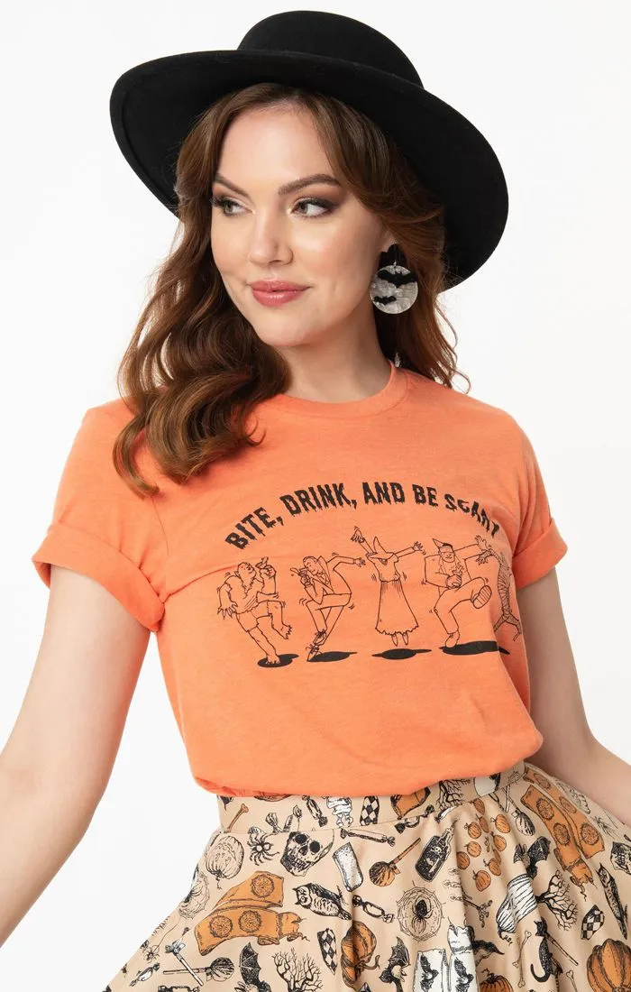 "Bite, Drink And Be Scary" Tee - Unisex Shirt