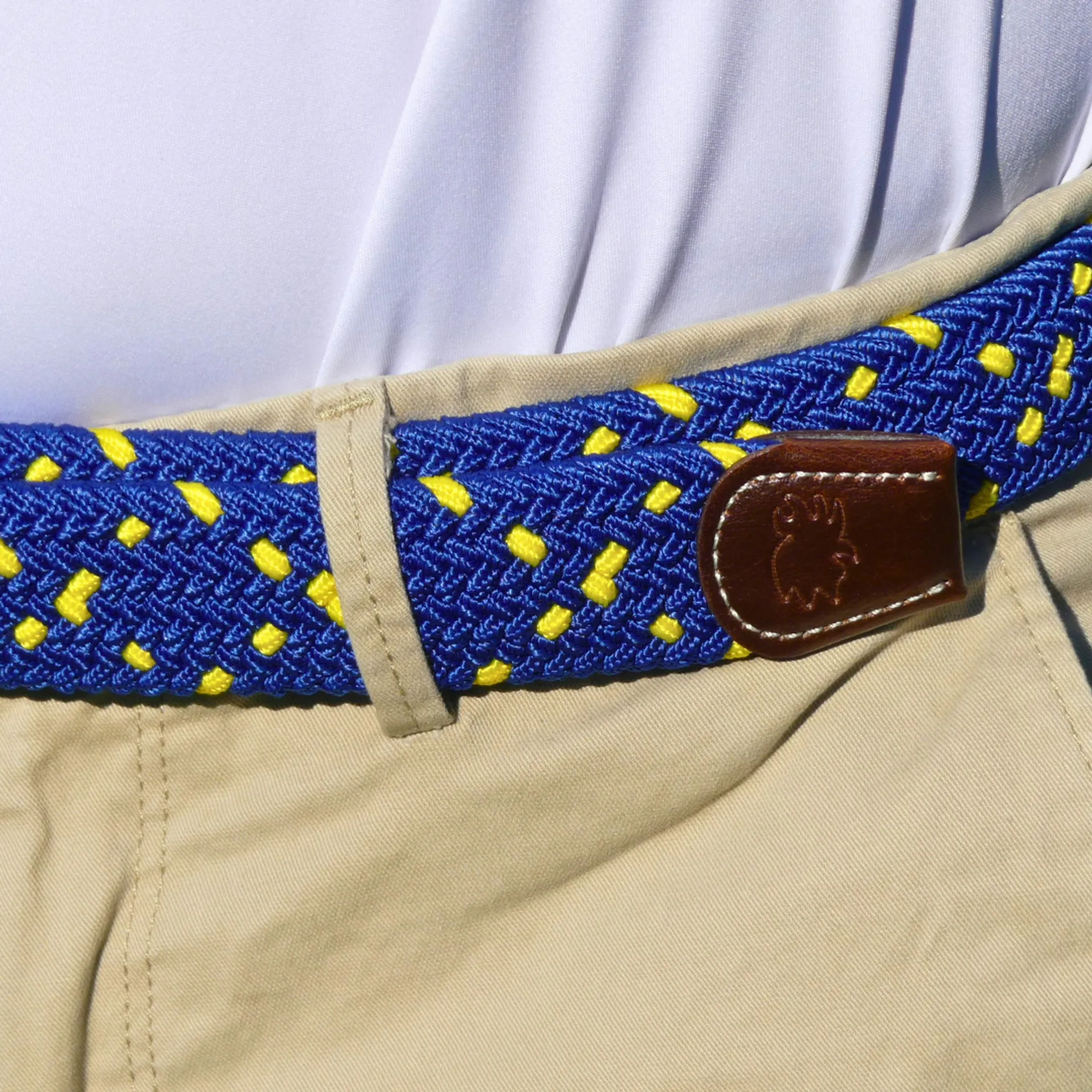 Roostas - The Ann Arbor Woven Elastic Stretch Belt