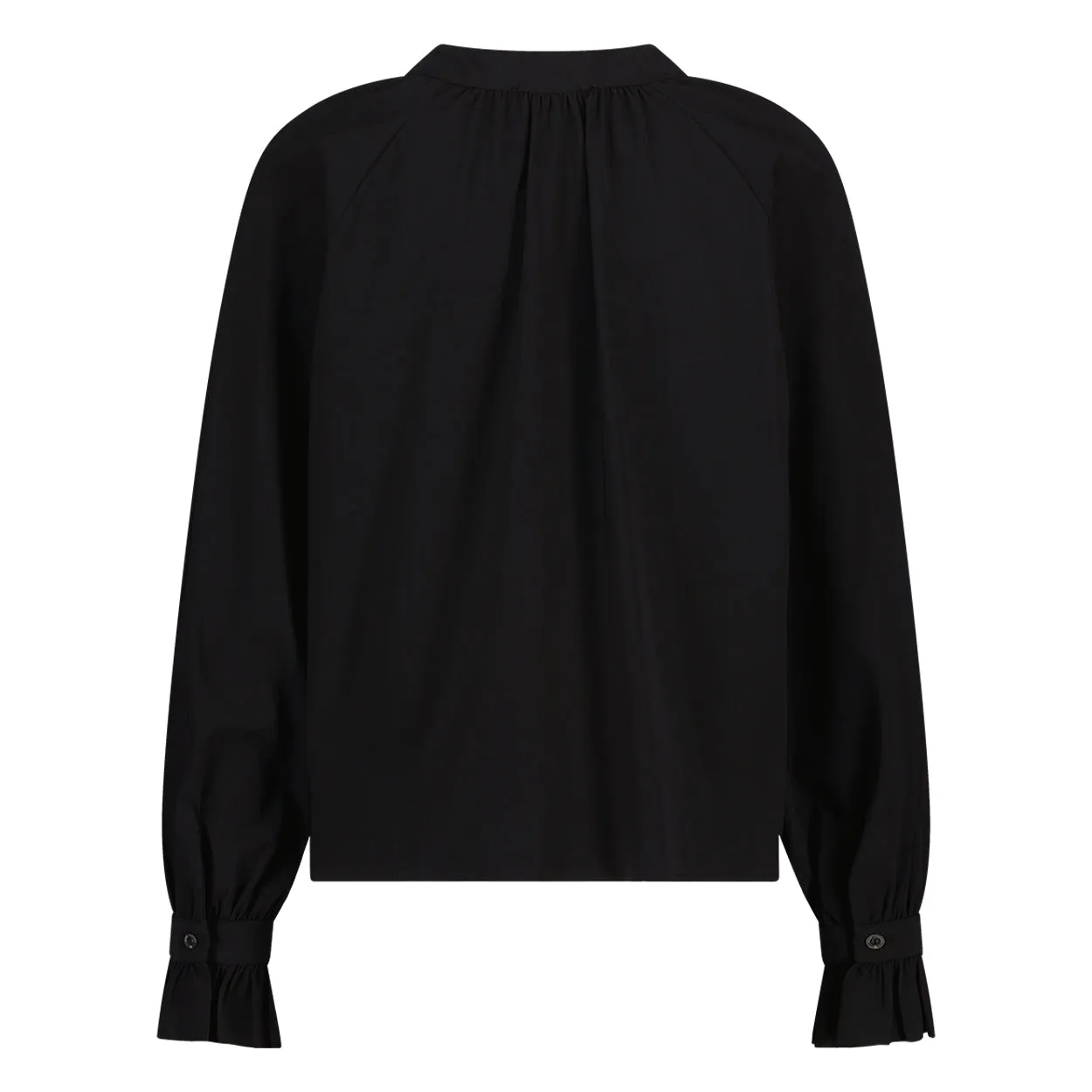 Selina Blouse Technical Jersey | Black