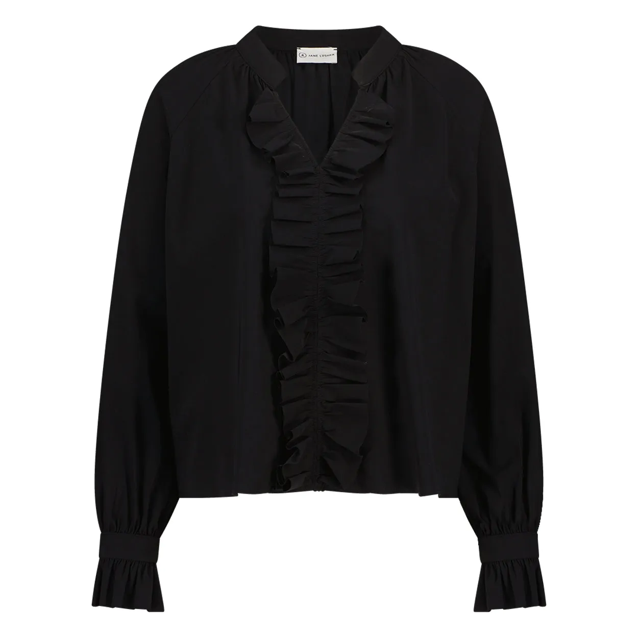 Selina Blouse Technical Jersey | Black