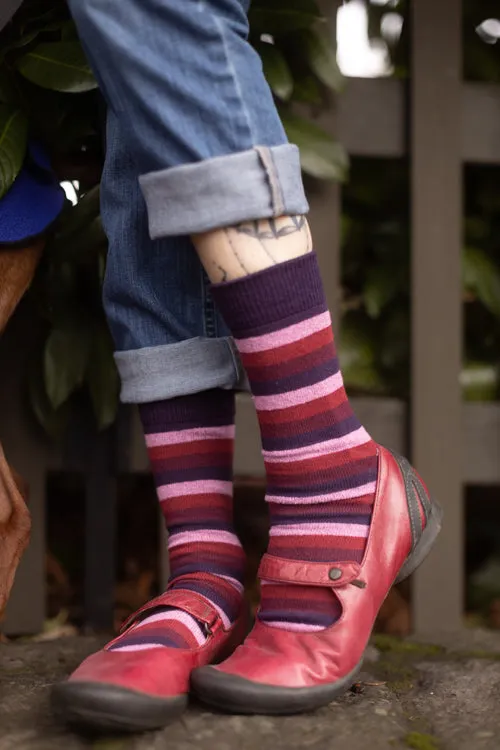 Simply Striped Tube Socks