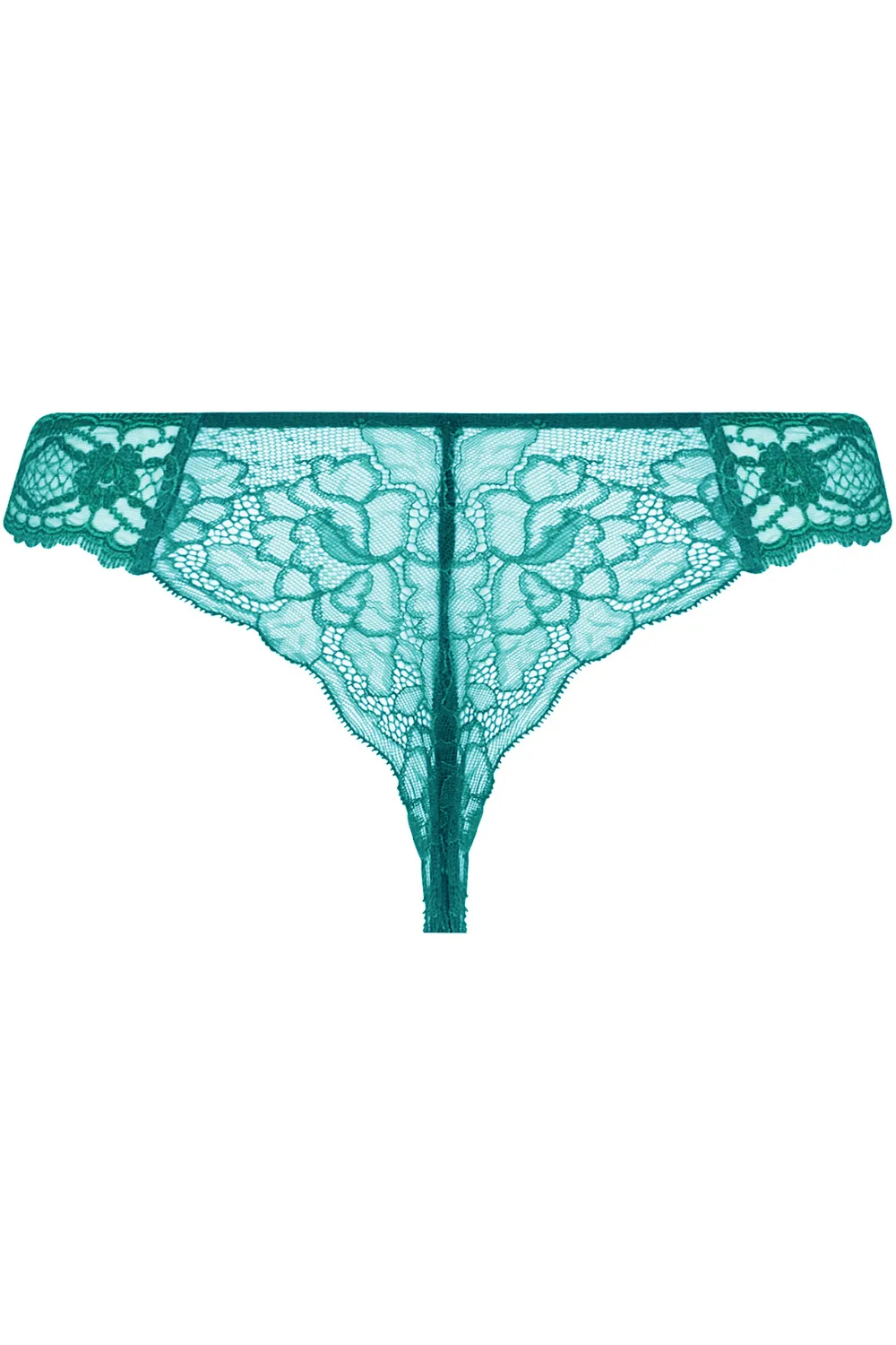 Sublime En Dentelle Thong Princess Green