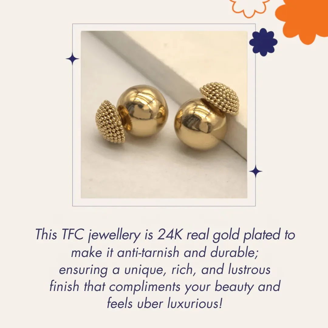 TFC 24K  Imperial Corona Gold Plated Ring